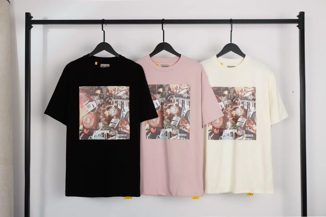 GALLERY.DEPT Summer new short-sleeved model number: D3136#P110 Color: black pink apricot Size: S M L XL